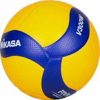Мяч волейбольный Mikasa V300W (размер 5, синтетическая кожа, профессиональный) - fgospostavki.ru - Екатеринбург
