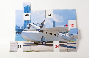 Магнитная таблица умножения "Самолёт" - fgospostavki.ru - Екатеринбург
