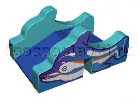 Горка "Дельфин" для сухого бассейна - fgospostavki.ru - Екатеринбург