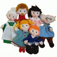 Набор перчаточных кукол для ролевой игры "Семья" - fgospostavki.ru - Екатеринбург