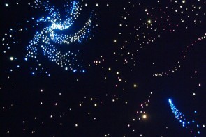 Напольный фибероптический ковер Звездное небо 1,45х1,45 м, 120 звезд в комплекте со светогенератором - fgospostavki.ru - Екатеринбург