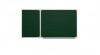Меловая доска аудиторная двухэлементная магнитная зеленая эмалированная (2550*1000) - «ФГОС Поставки»