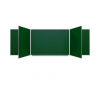 Меловая доска аудиторная пятиэлементная магнитная зеленая эмалированная (3000*1000) - fgospostavki.ru - Екатеринбург