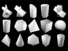 Набор гипсовых геометрических тел (15 штук) - «ФГОС Поставки»