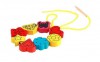 Набор разноцветных бусин на шнуровке - «ФГОС Поставки»