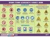 Таблица демонстрационная "Правила техники безопасности в кабинете химии" (винил 70х100) - fgospostavki.ru - Екатеринбург
