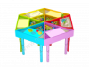 Стол для детей "Творческая лаборатория" (комплектация максимальная) - «ФГОС Поставки»