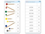 Комплект карточек (10) "Обучающий калейдоскоп. Основы счета" - fgospostavki.ru - Екатеринбург