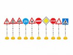 Комплект стоек с дорожными знаками № 1 - fgospostavki.ru - Екатеринбург