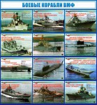 Стенд "Боевые корабли ВМФ" - «ФГОС Поставки»