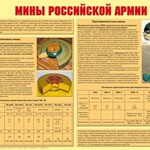 Плакат "Мины Российской армии" - fgospostavki.ru - Екатеринбург