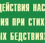 Комплект плакатов "Действия населения при стихийных бедствиях" - fgospostavki.ru - Екатеринбург