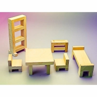 Игровой набор Фребеля "Мебель для кукольного домика" - fgospostavki.ru - Екатеринбург