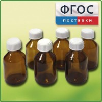 Набор склянок для растворов реактивов 30 миллилитров (6 штук) - fgospostavki.ru - Екатеринбург