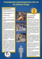 Комплект плакатов "Охрана труда на объекте" - fgospostavki.ru - Екатеринбург