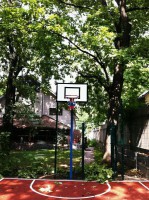 Стойки баскетбольные уличные адаптированы под фанерный щит (вылет 0,5 метра, пара) - fgospostavki.ru - Екатеринбург