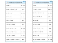 Комплект карточек (10) "Обучающий калейдоскоп. Умножение на 7, 8 и 9" - fgospostavki.ru - Екатеринбург