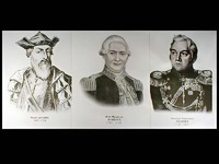 Портреты путешественников (25 штук, формат А3) - fgospostavki.ru - Екатеринбург