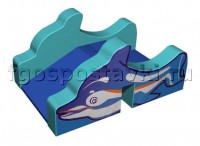 Горка "Дельфин" для сухого бассейна - «ФГОС Поставки»