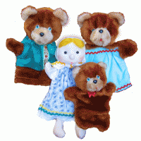 Набор перчаточных кукол "Три медведя" - «ФГОС Поставки»