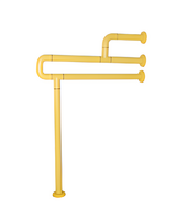 Поручень напольно-настенный с антибактериальным покрытием (желтый) - fgospostavki.ru - Екатеринбург