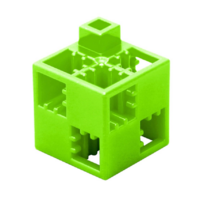 Кубик-основание желто-зеленый 20х20 Artec - fgospostavki.ru - Екатеринбург