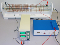 Комплект учебно-лабораторного оборудования «Измерение индукции магнитного поля катушки индуктивности без сердечника» - fgospostavki.ru - Екатеринбург