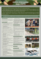 Стенд "Военно-прикладные виды спорта" - fgospostavki.ru - Екатеринбург