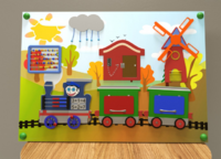 Бизипанель «Вагончик» - fgospostavki.ru - Екатеринбург