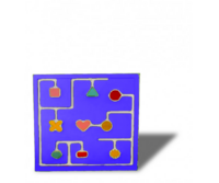 Развивающая панель для изучения движения фигур - fgospostavki.ru - Екатеринбург