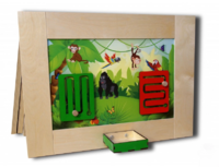 Тактильно-развивающая панель «Животные» - fgospostavki.ru - Екатеринбург