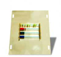 Тактильно-развивающая панель «Цветные счеты» - fgospostavki.ru - Екатеринбург