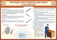 Стенд "Режущие инструменты для рубки и их заточки" - fgospostavki.ru - Екатеринбург