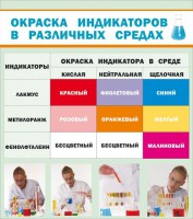 Стенд "Окраска индикаторов в различных средах" - fgospostavki.ru - Екатеринбург