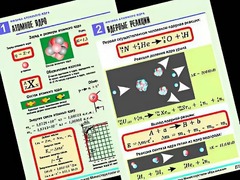 Комплект таблиц "Физика атомного ядра" (10 таблиц, формат А1, ламинированные) - fgospostavki.ru - Екатеринбург