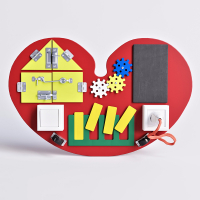 Бизиборд «Любящее сердце» - fgospostavki.ru - Екатеринбург