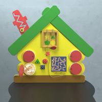 Бизиборд «Волшебный теремок» - fgospostavki.ru - Екатеринбург