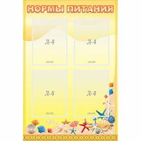 Стенд "Нормы питания" - fgospostavki.ru - Екатеринбург
