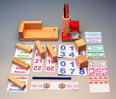 Игровой набор Фребеля "Календарь настольный" - fgospostavki.ru - Екатеринбург