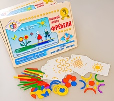 Игровой набор Фребеля "Узоры. Дымковская игрушка" (серия "Красота вокруг нас") - fgospostavki.ru - Екатеринбург