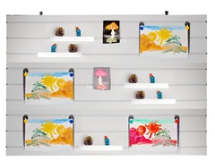 Стенд экспозиционный навесной для детских работ - fgospostavki.ru - Екатеринбург