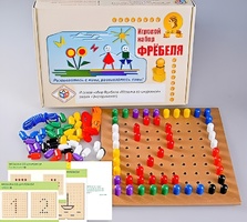 Игровой набор Фребеля "Мозаика со шнуровкой" (серия "Эксперимент") - fgospostavki.ru - Екатеринбург