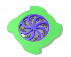 Тактильно-развивающая панель «Вращение радуги» - fgospostavki.ru - Екатеринбург