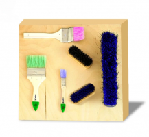 Тактильно-развивающая панель с мягкими кисточками - fgospostavki.ru - Екатеринбург