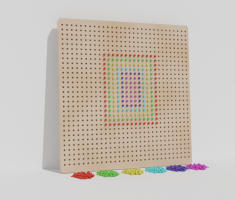 Тактильно-развивающая панель «Радужная мозаика» - fgospostavki.ru - Екатеринбург