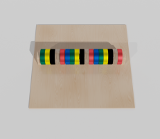 Тактильно-развивающая панель с разноцветными кругами - fgospostavki.ru - Екатеринбург