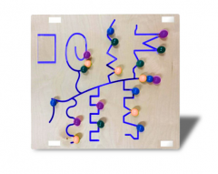 Панель-лабиринт «Петляющие дорожки» - fgospostavki.ru - Екатеринбург