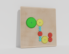 Тактильно–развивающая панель «Механика» - fgospostavki.ru - Екатеринбург