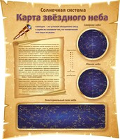 Стенд "Карта звездного неба" - fgospostavki.ru - Екатеринбург
