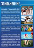 Стенд "Закаливание" - fgospostavki.ru - Екатеринбург